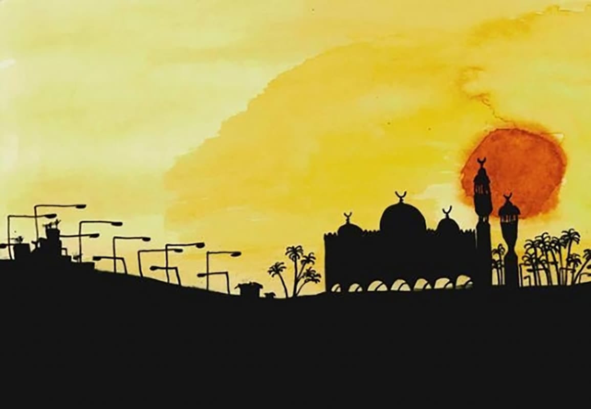 Sunset Mosque